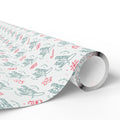 Christmas Merry New Year Wrapping Paper | Holiday Gift Wrapping Paper Roll