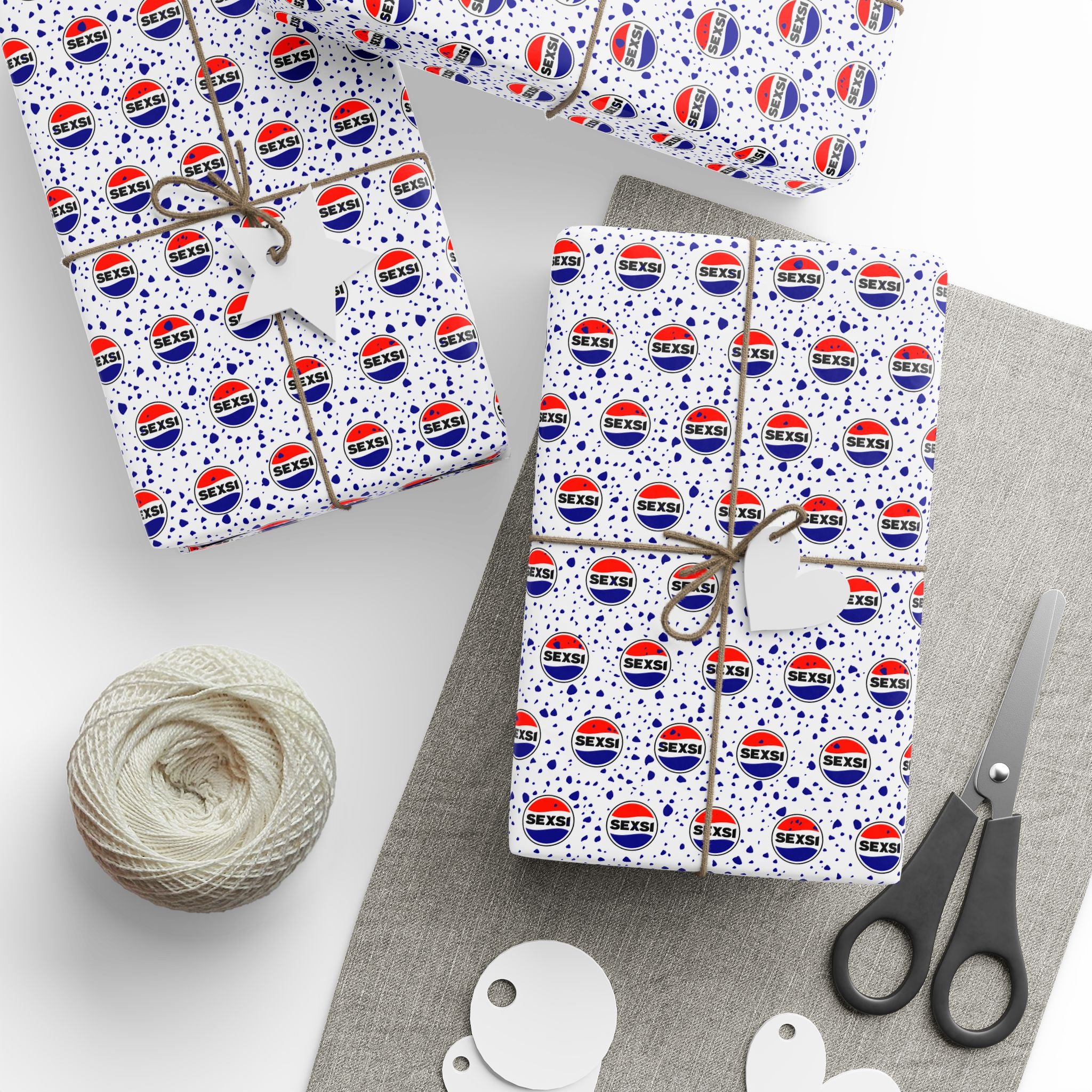 NSFW You are "Sexsi" Wrapping Paper - Holiday Gift Wrapping Paper Roll
