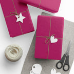 Solid Raspberry Wrapping Paper - Holiday Gift Wrapping Paper Roll