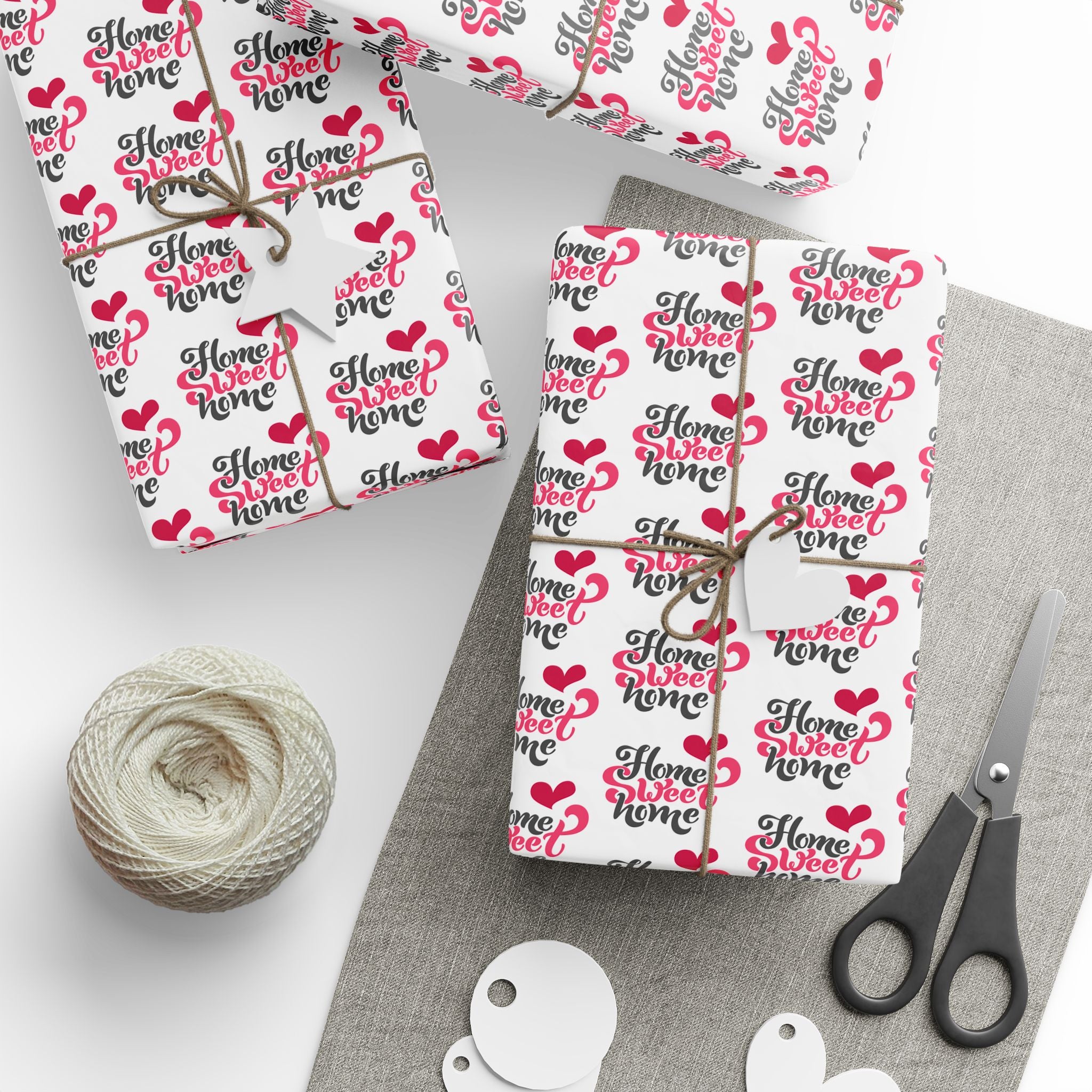 House Warming Wrapping Paper Design 007 - Holiday Gift Wrapping Paper Roll