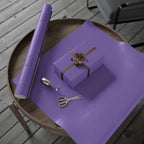 Solid Light Purple Wrapping Paper - Holiday Gift Wrapping Paper Roll