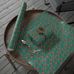 Halloween One Eyed Monster Wrapping Paper | Holiday Gift Wrapping Paper Roll