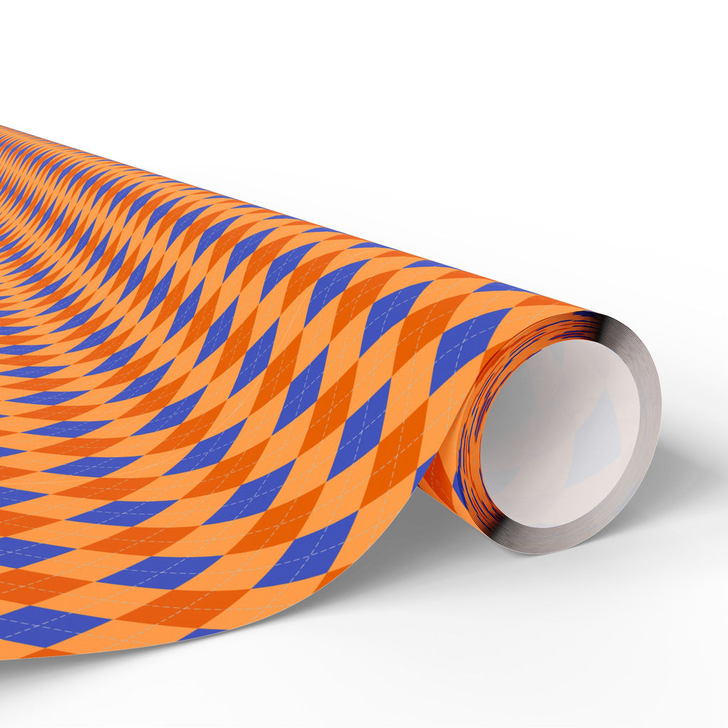 Argyle Design 043 Wrapping Paper - Holiday Gift Wrapping Paper Roll