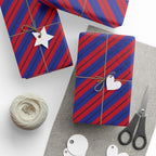 Stripe Design 005 Wrapping Paper - Holiday Gift Wrapping Paper Roll