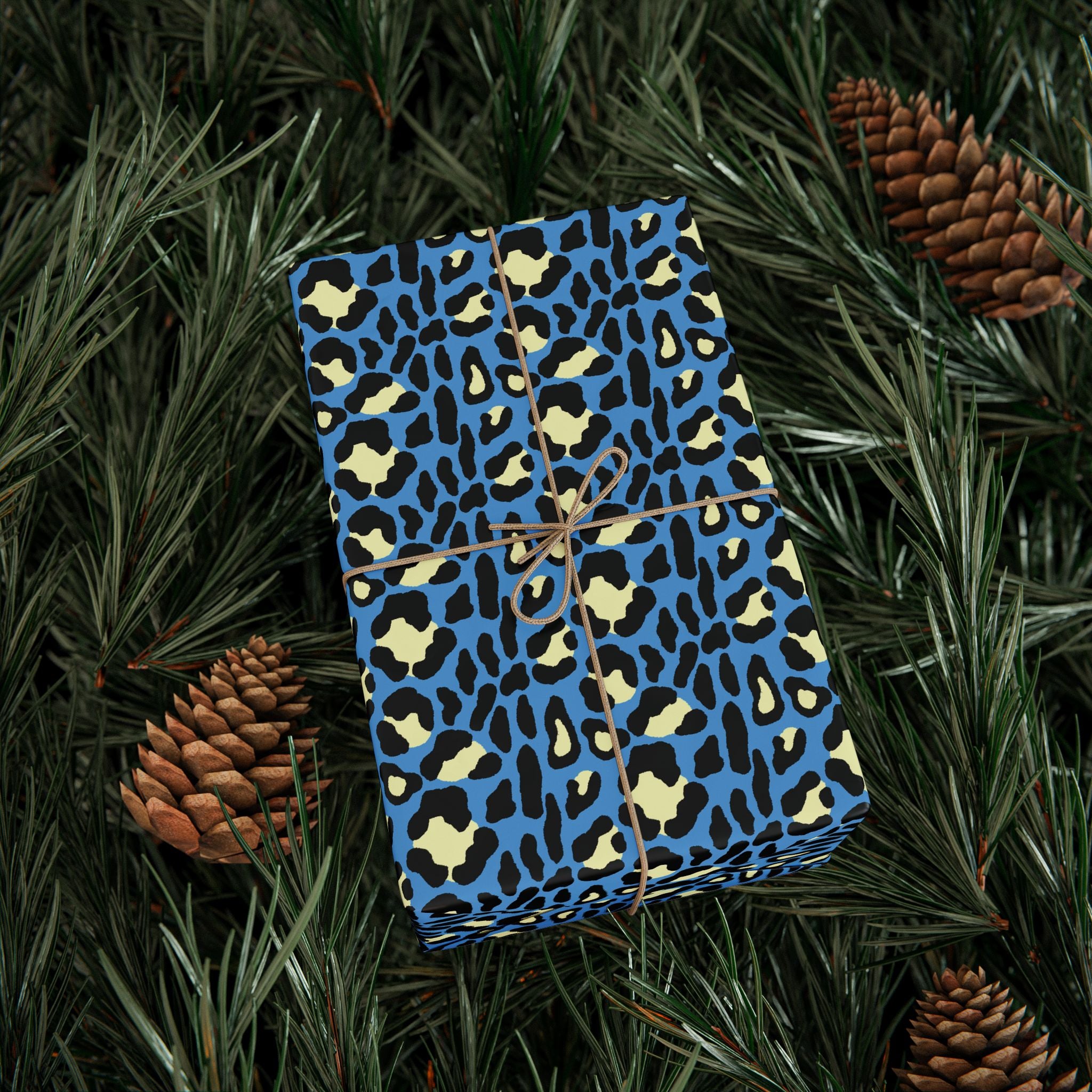 Animal Print Design 022 Leopard Skin Wrapping Paper - Holiday Gift Wrapping Paper Roll