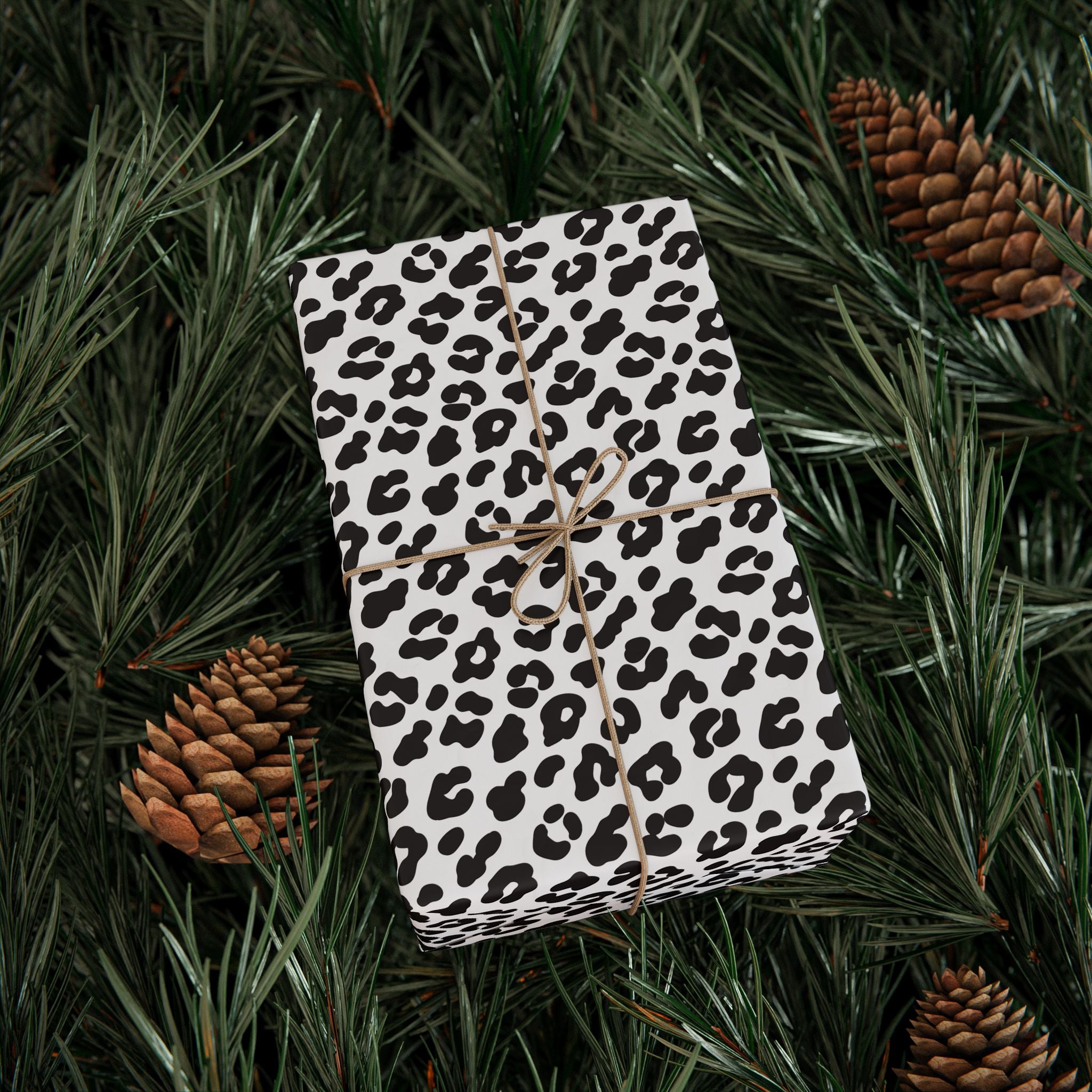 Animal Print Design 006 Leopard Skin Wrapping Paper - Holiday Gift Wrapping Paper Roll