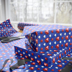 Valentine's Day Diamond Hearts Wrapping Paper | Holiday Gift Wrapping Paper Roll
