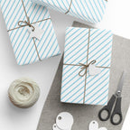 Stripe Design 009 Wrapping Paper - Holiday Gift Wrapping Paper Roll