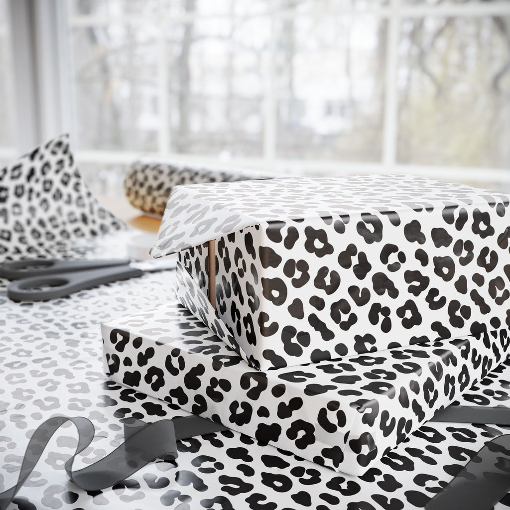 Animal Print Design 006 Leopard Skin Wrapping Paper - Holiday Gift Wrapping Paper Roll
