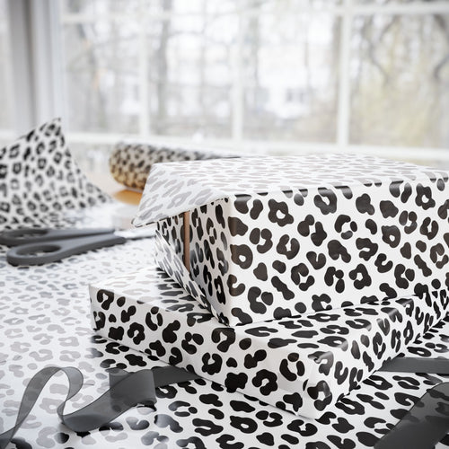 Animal Print Design 006 Leopard Skin Wrapping Paper - Holiday Gift Wrapping Paper Roll