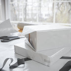 Solid Light Grey Wrapping Paper - Holiday Gift Wrapping Paper Roll