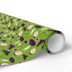 Halloween Graveyard Hands Wrapping Paper | Holiday Gift Wrapping Paper Roll