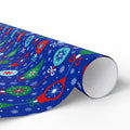 Christmas Assorted Ornaments Wrapping Paper | Holiday Gift Wrapping Paper