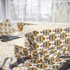 Day of the Dead Flowered Ornaments Wrapping Paper | Holiday Gift Wrapping Paper Roll