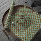 Halloween Ghost Background Wrapping Paper | Holiday Gift Wrapping Paper Roll