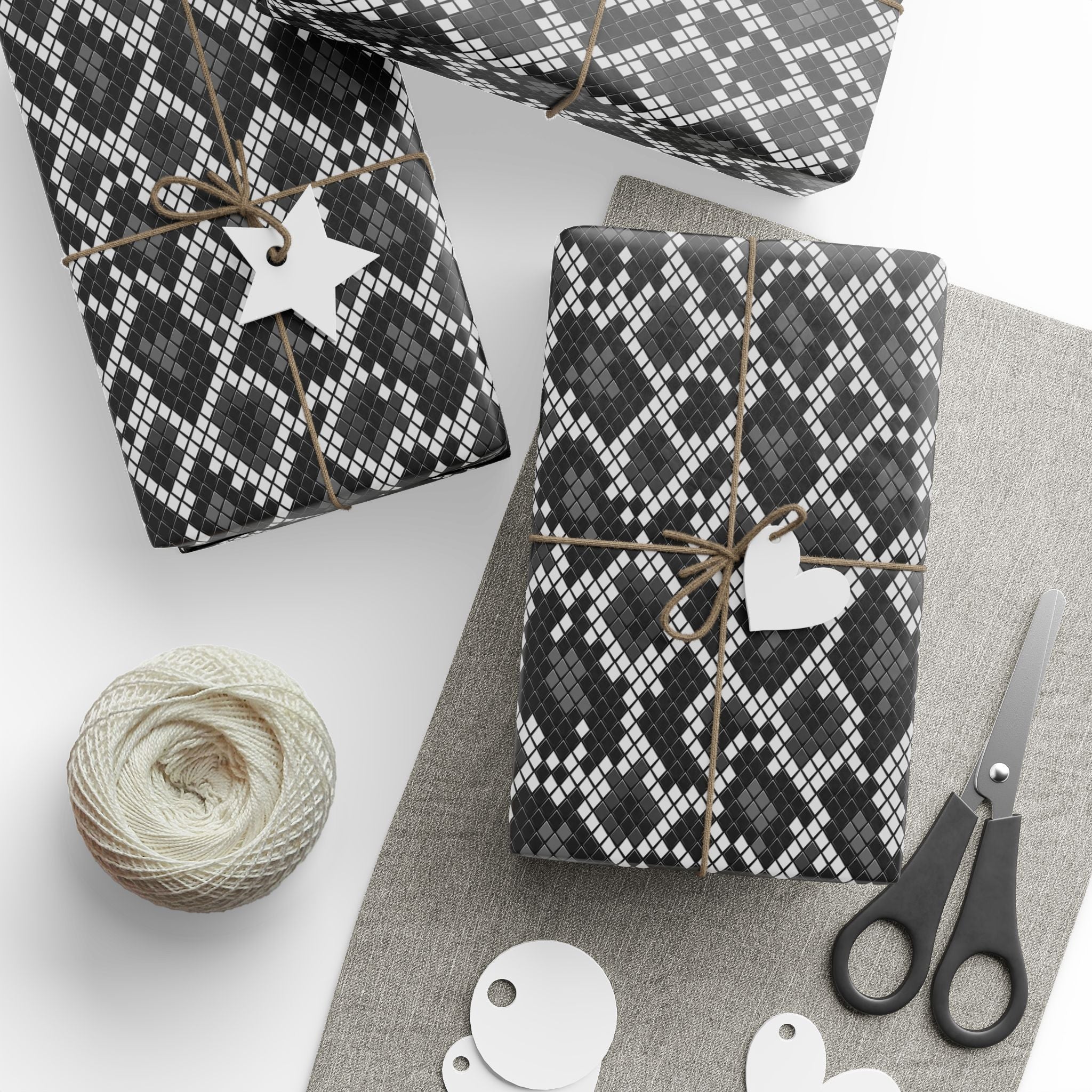 Animal Print Design 001 Snake Skin Wrapping Paper - Holiday Gift Wrapping Paper Roll