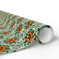 Halloween Ghost Background Wrapping Paper | Holiday Gift Wrapping Paper Roll