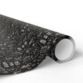 New Year's Blackboard Doodles Wrapping Paper - Holiday Gift Wrapping Paper Roll