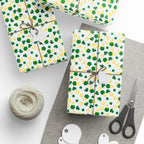 St Patrick's Day Luck of the Irish Wrapping Paper | Holiday Gift Wrapping Paper Roll