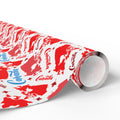 Canada Day Dominion Map Wrapping Paper - Holiday Gift Wrapping Paper Roll