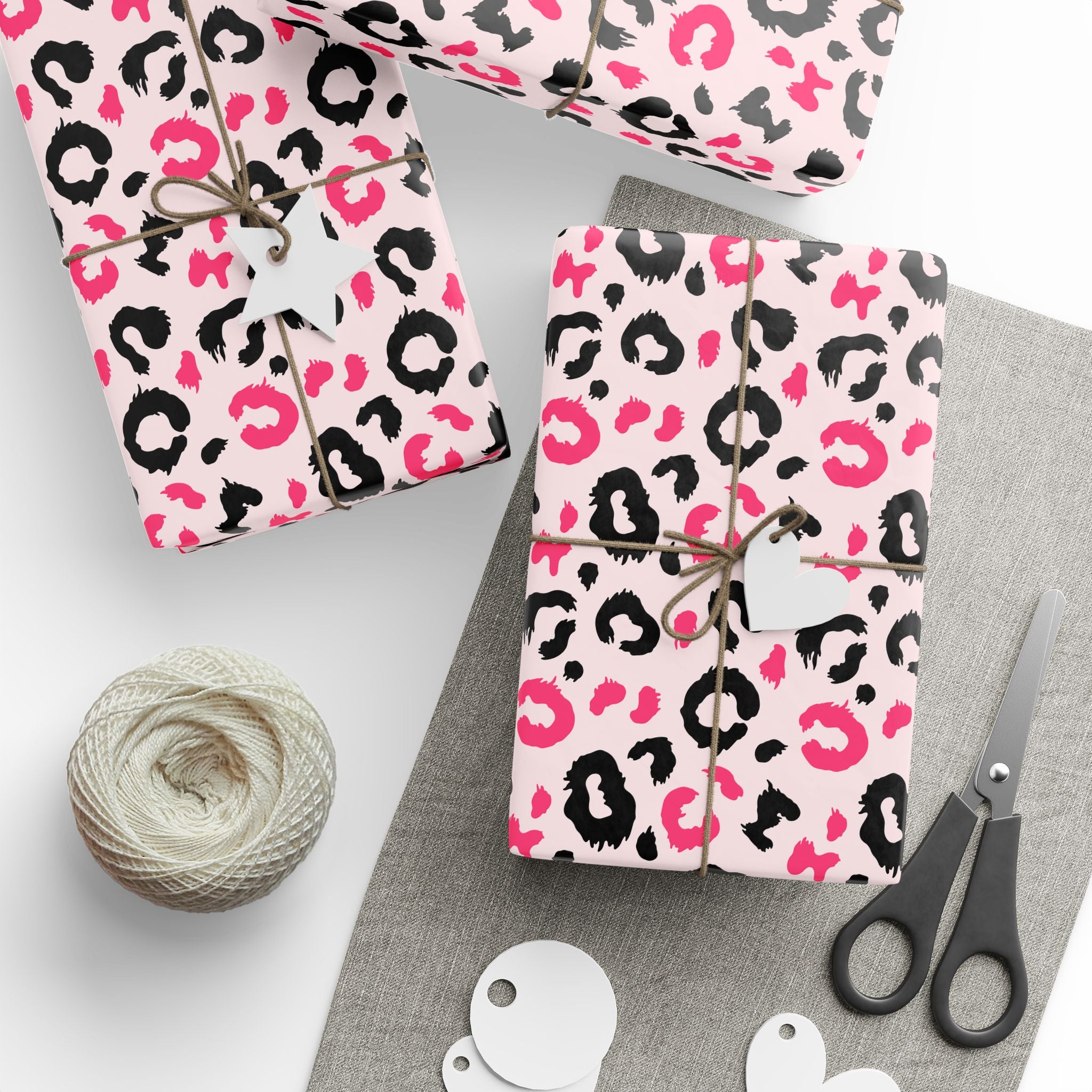 Animal Print Design 020 Leopard Skin Wrapping Paper - Holiday Gift Wrapping Paper Roll