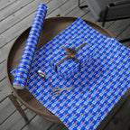 Day of the Dead Flower Head Wrapping Paper | Holiday Gift Wrapping Paper Roll