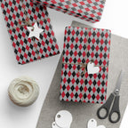 Argyle Design 021 Wrapping Paper - Holiday Gift Wrapping Paper Roll