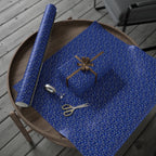 Hanukkah Glowing Star Wrapping Paper | Holiday Gift Wrapping Paper Roll