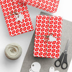 Canada Day Dueling Maples Wrapping Paper - Holiday Gift Wrapping Paper Roll