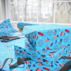 4th of July Stars & Stripes Sunglasses Wrapping Paper | Holiday Gift Wrapping Paper Roll