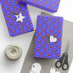 Day of the Dead Vibrant Sugar Skulls sWrapping Paper | Holiday Gift Wrapping Paper Roll