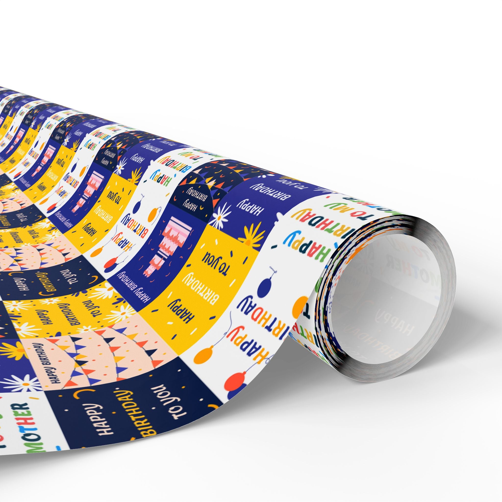 Birthday Wrapping Paper Design 020 - Holiday Gift Wrapping Paper Roll