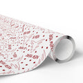 New Year's Pine Stars Wrapping Paper - Holiday Gift Wrapping Paper Roll