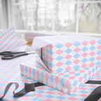Argyle Design 015 Wrapping Paper - Holiday Gift Wrapping Paper Roll
