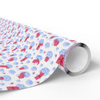 NSFW Heavenly Pussy on White Wrapping Paper - Holiday Gift Wrapping Paper Roll