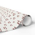 New Year's Happy New Year on White Wrapping Paper - Holiday Gift Wrapping Paper Roll