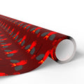 Halloween Devil Cat Wrapping Paper | Holiday Gift Wrapping Paper Roll