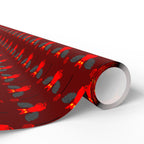 Halloween Devil Cat Wrapping Paper | Holiday Gift Wrapping Paper Roll