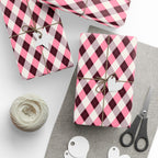 Argyle Design 037 Wrapping Paper - Holiday Gift Wrapping Paper Roll