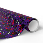 Halloween Red Wing Monsters Wrapping Paper | Holiday Gift Wrapping Paper Roll