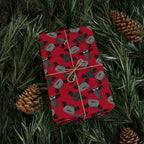 Halloween Vampire Veggies Wrapping Paper | Holiday Gift Wrapping Paper Roll