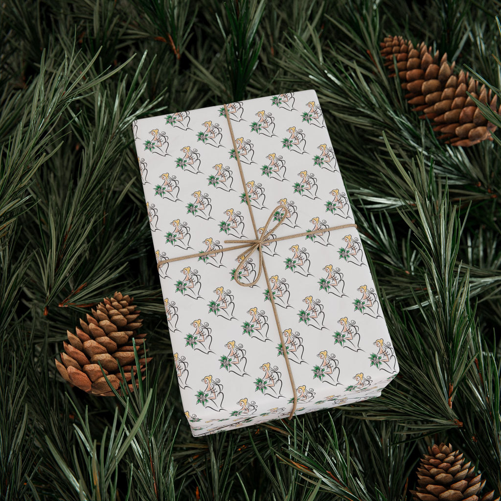 Bridal Shower Wrapping Paper Design 004 - Holiday Gift Wrapping Paper Roll