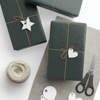 Solid Anthracite Wrapping Paper - Holiday Gift Wrapping Paper Roll