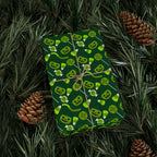 Halloween Green Candy Wrapping Paper | Holiday Gift Wrapping Paper Roll
