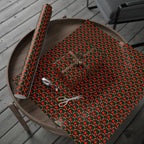 Christmas Red Gift Candies Wrapping Paper | Holiday Gift Wrapping Paper Roll