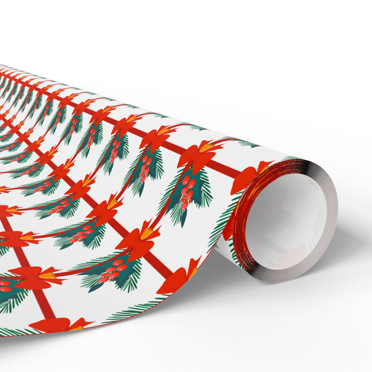 Christmas Gift Bows Wrapping Paper | Holiday Gift Wrapping Paper Roll