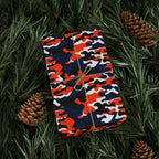 Illinois Fighting Illini Inspired Camoflauge Wrapping Paper - Holiday Gift Wrapping Paper Roll