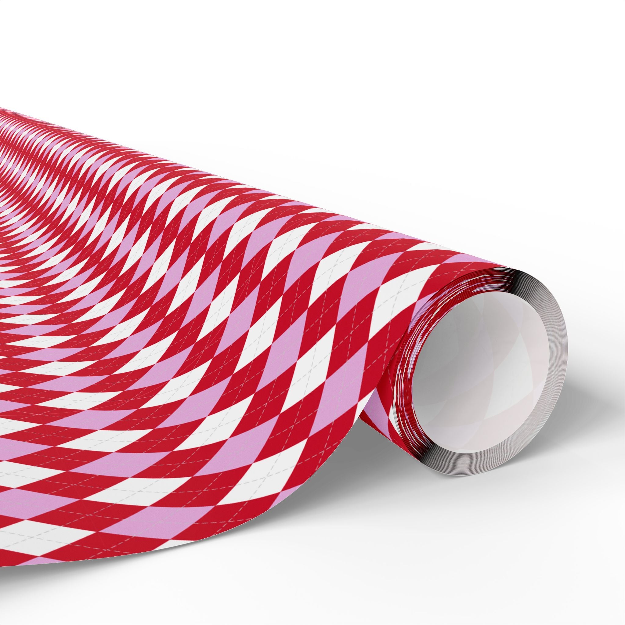 Argyle Design 013 Wrapping Paper - Holiday Gift Wrapping Paper Roll