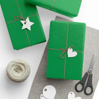 Solid Kelly Green Wrapping Paper - Holiday Gift Wrapping Paper Roll