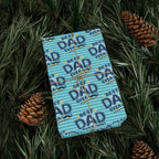 Father's Day Best Dad Ever Wrapping Paper - Holiday Gift Wrapping Paper Roll